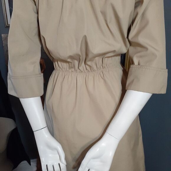 Vintage Khaki Mini Dress  - Picture 10 of 13